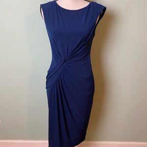 Vince Camuto Blue Midi Dress